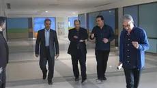  بازدید معاون هماهنگی امور اقتصادی و توسعه منابع استانداری اصفهان از شهرک سلامت